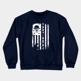 Cast Away Fishing Flag Crewneck Sweatshirt